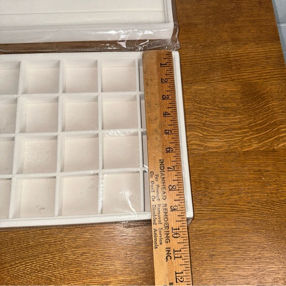 2 Stackable Velvet Jewelry Organizer Trays for Drawers Inserts Jewelry Storage - Picture 5 of 6